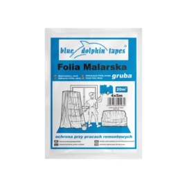 FOLIA MALARSKA Czarna GRUBA 4x5