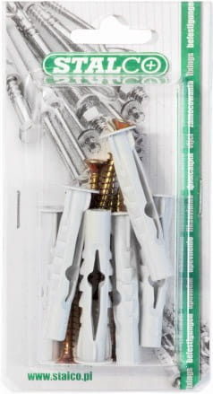 KOŁEK BLISTER UNIWERSALNY NYLON 6 x35x45 STALCO
