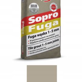 SOPRO FUGA 132 SZARA 15 25 KG