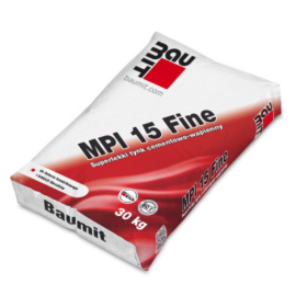 BAUMIT TYNK -CEM.-WAP MPI15 FINE 30KG. TYNK CEMENTOWY.