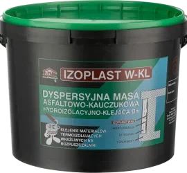 Masa asfaltowo-kauczukowa hydroizolacyjno-klejąca IZOLPLAST W-KL