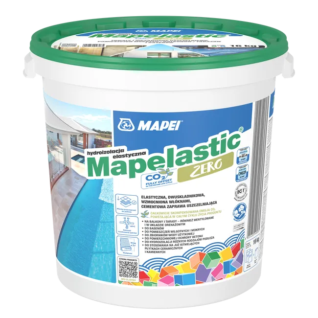 MAPEI MAPELASTIC (A+B) 16 kg USZCZELNIENIE TARASOWE DWUSKŁADNIKOWE