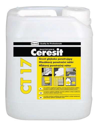 Grunt głęboko penetrujący Ceresit CT17 grunt głębokopenetrujący ceresit ct17
