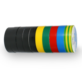Taśma izolacyjna 0,13mm x 15mm x 10m MIX