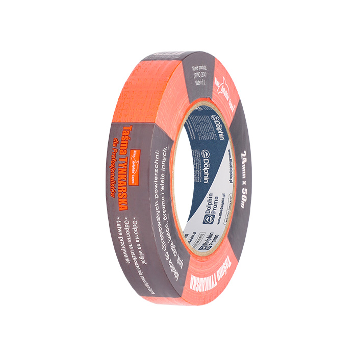 TAŚMA TYNK. POMARAŃCZOWA 24mm/50m xl-tape